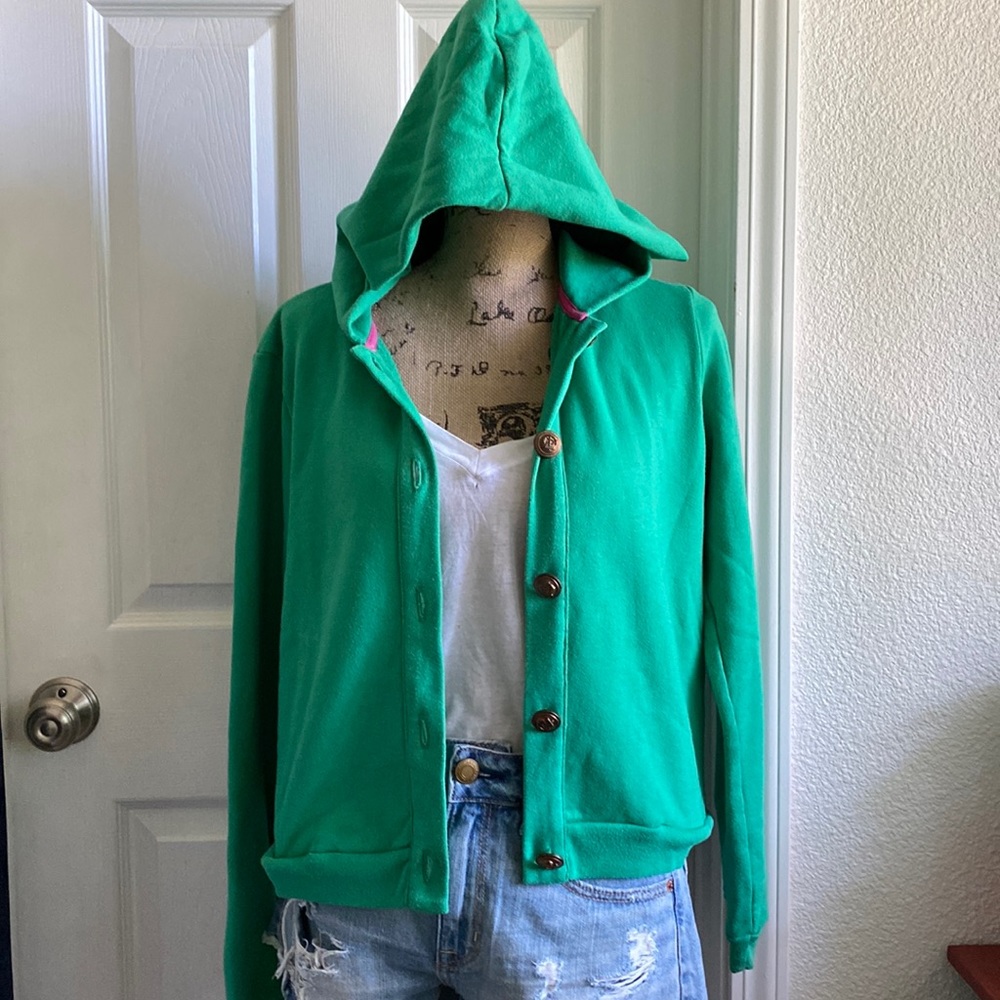 RARE PRIMP | Green Hooded Jacket | Small
